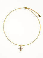 Faith Pearl Cross Necklace