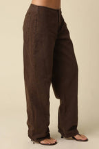 Socialite Utility Pants- Brown