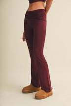 Deep Cherry Pant Set