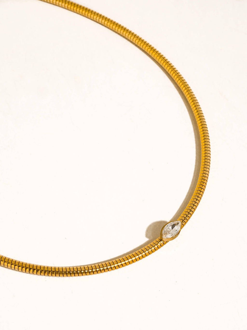 Olwen CZ Choker Necklace