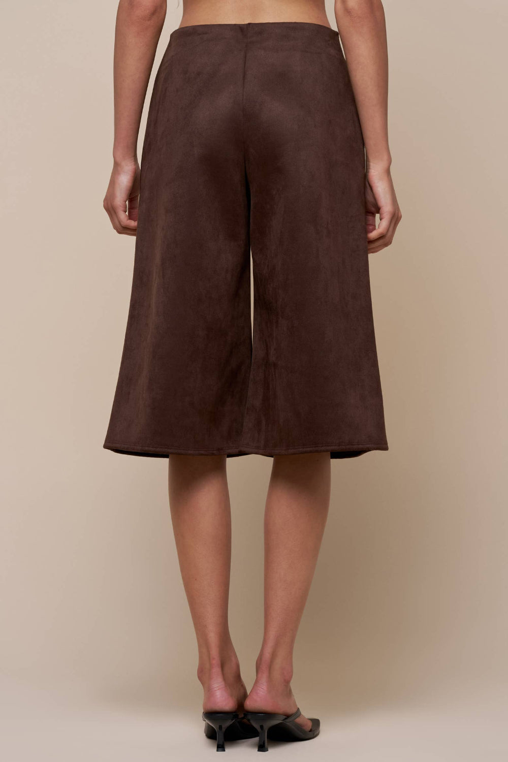 Harlow Suede Culotte Pants