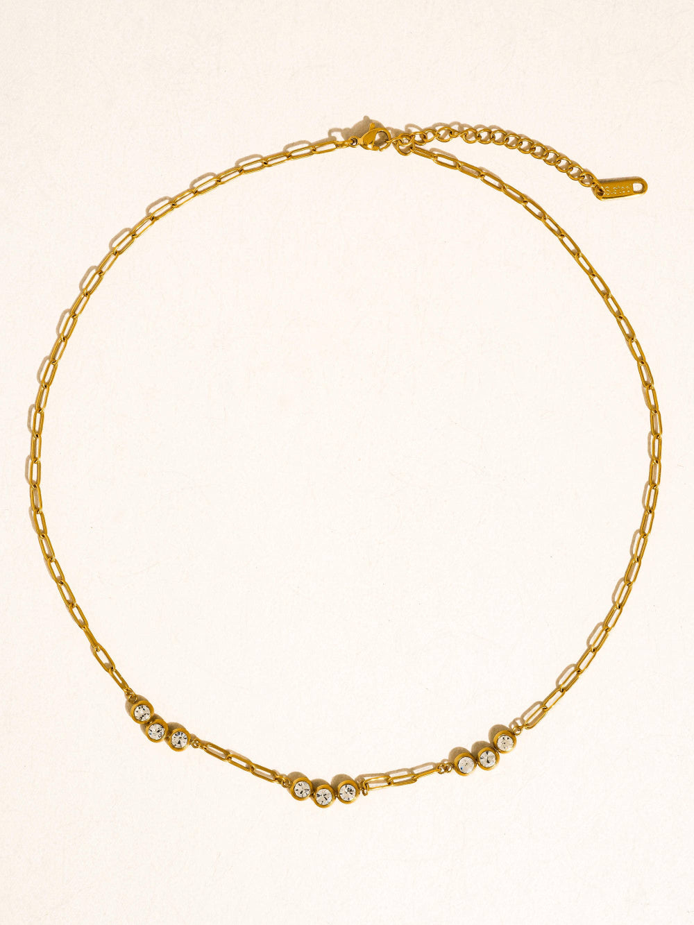 Éclaire CZ Chain Necklace