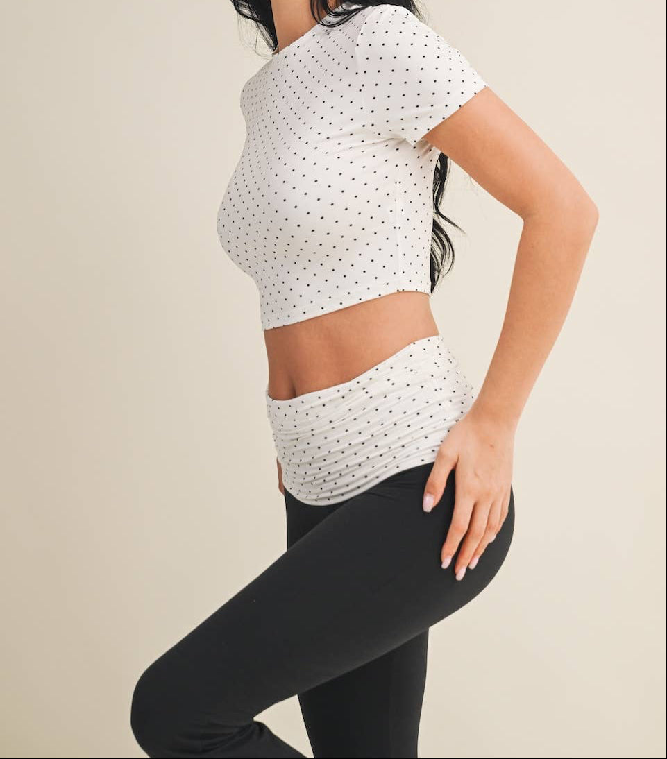 Aria Folded Pant Set