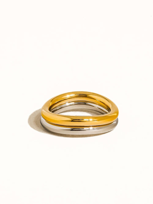 Andrée Two Tone Ring