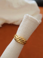Duvette Twisted Dome Ring