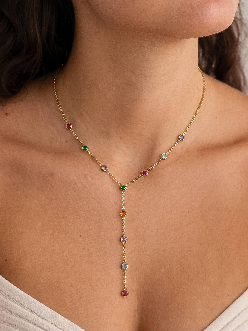 Chenôve Y Necklace