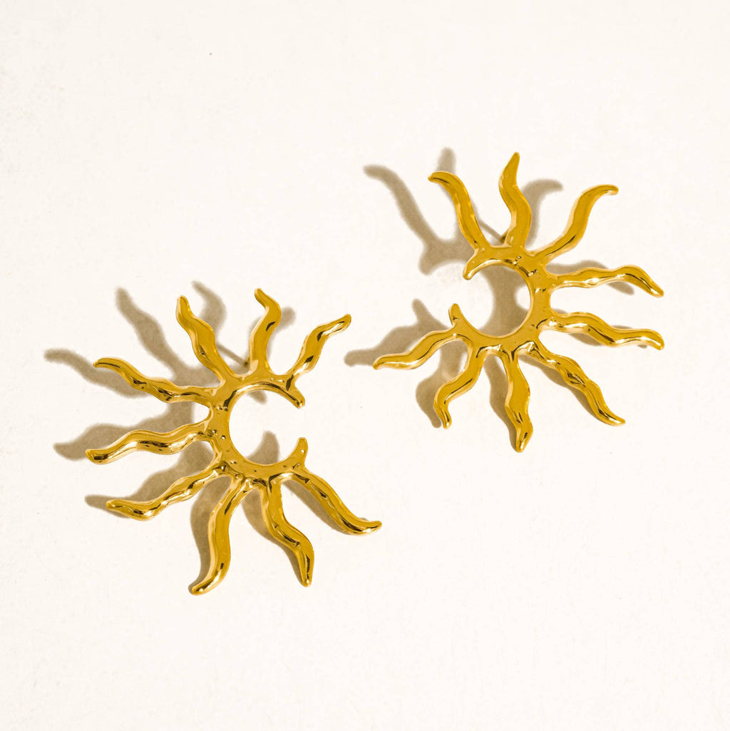 Vionne Sunburst Earrings