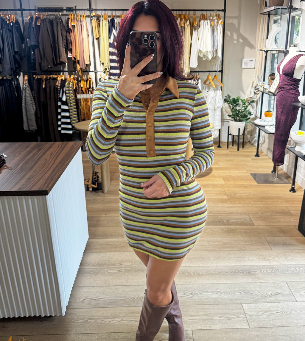 70’s Energy Mini Dress