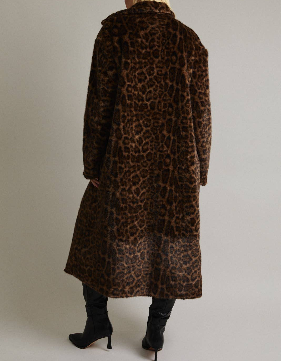 Untamed Leopard Coat
