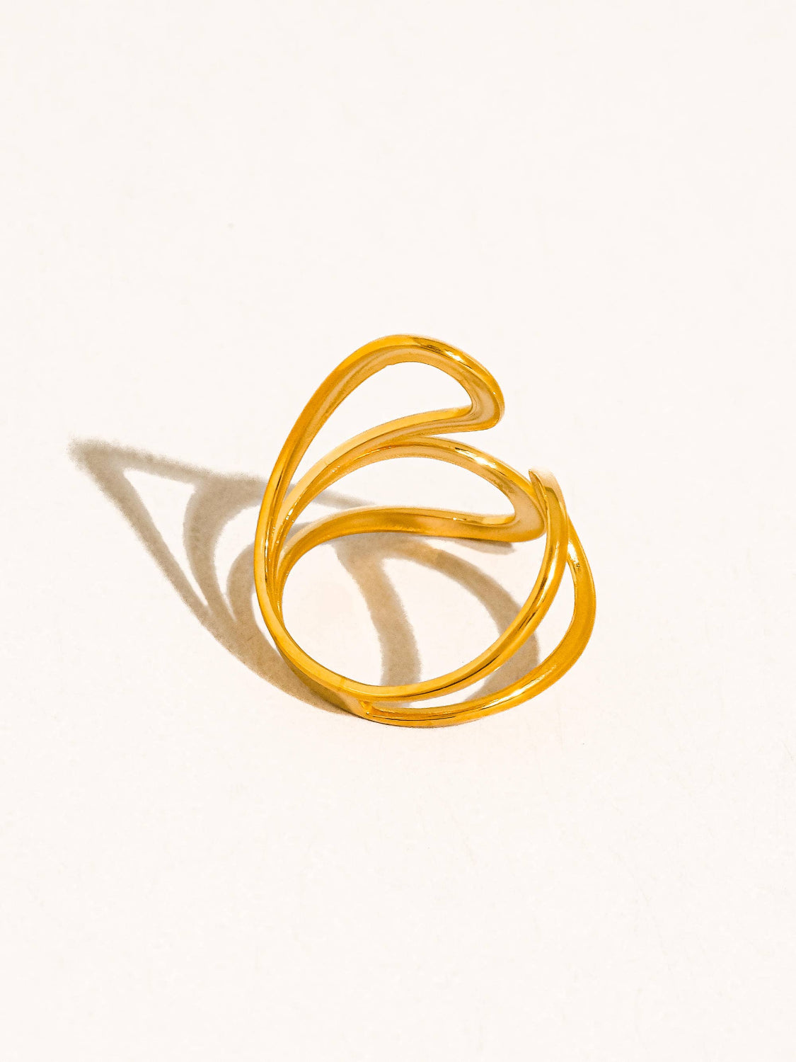 Parvella Swirl Ring