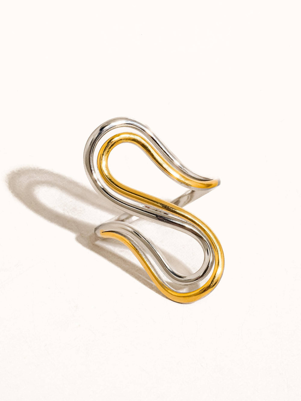 Gurvan Two Tone Ring