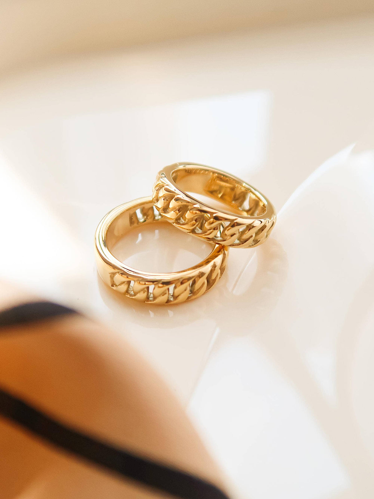 Billie Braided Chain Ring