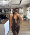 Coastal Muse Bodysuit And Capri Set