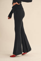 Noir Foldover Pants