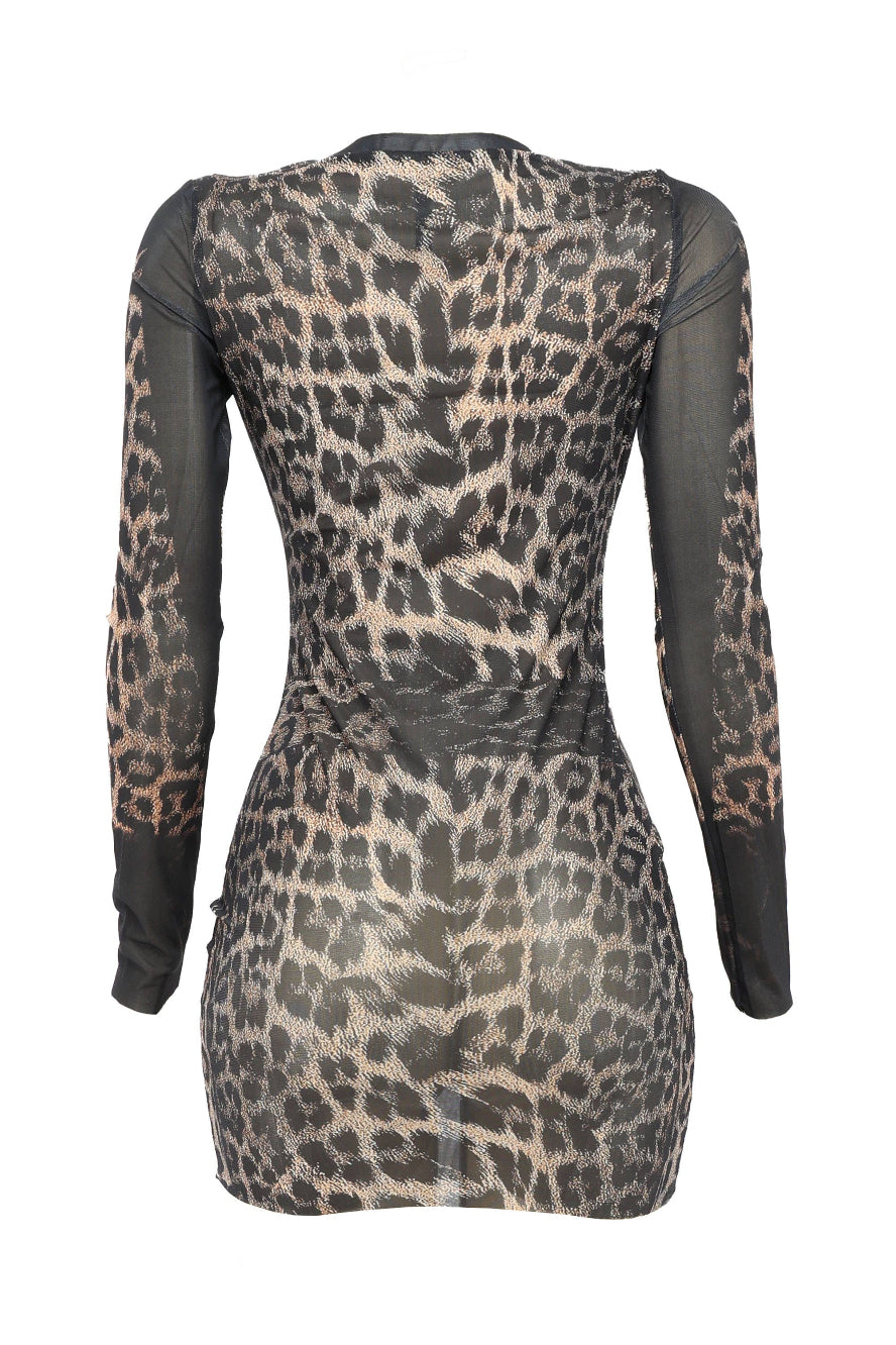 On the Prowl Mini Dress