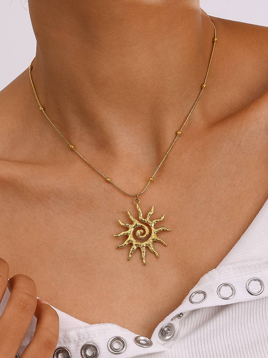 Boho Sun Necklace