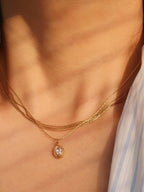 Cornelia Gemstone Necklace