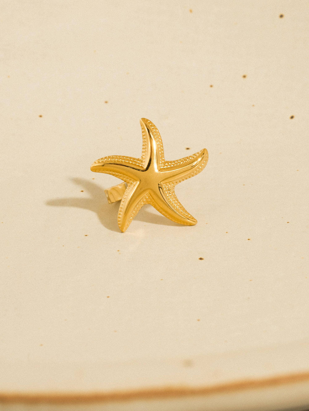 Sunset Starfish Statement Ring