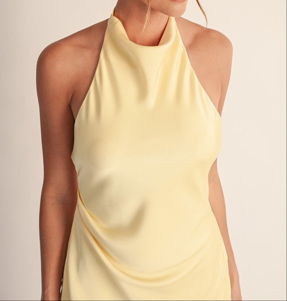 Golden Hour Mini Dress