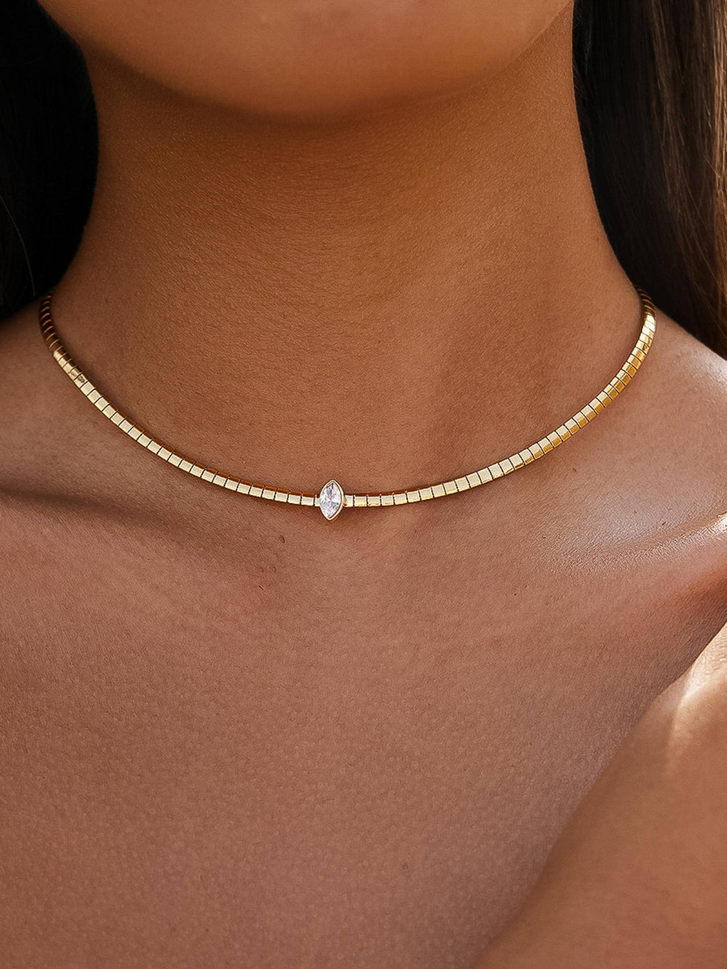 Wynter CZ Choker Necklace