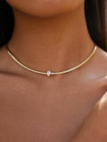 Wynter CZ Choker Necklace