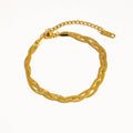 Yvet Braided Snake Chain Bracelet