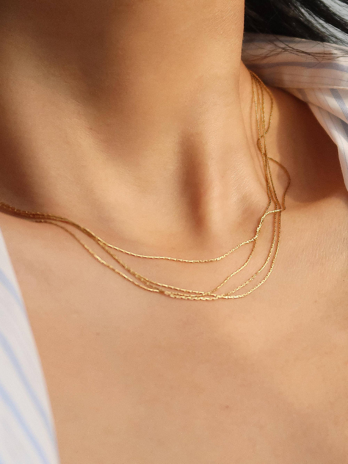 Palisse Dainty Chain Necklace