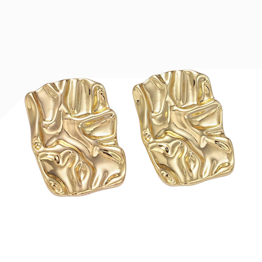 Gold Foil Earrings
