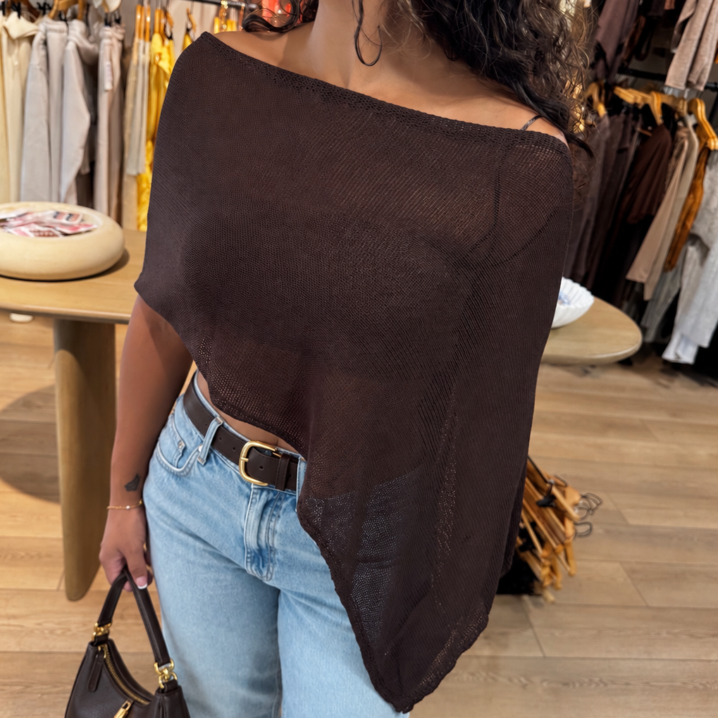 Soleil Top- Brown