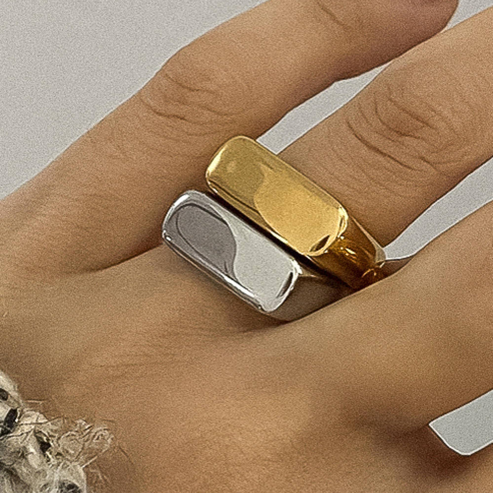 Glayce Ring: Silver