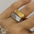Glayce Ring: Silver