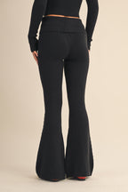 Noir Foldover Pants