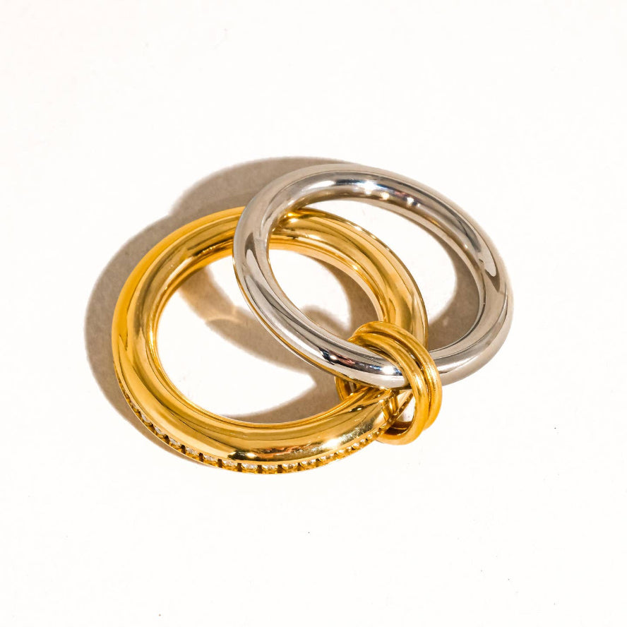 Sierra Stack CZ Ring