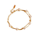 Gilles Layered Pearl Bracelet