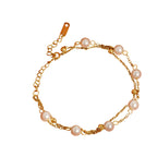 Gilles Layered Pearl Bracelet