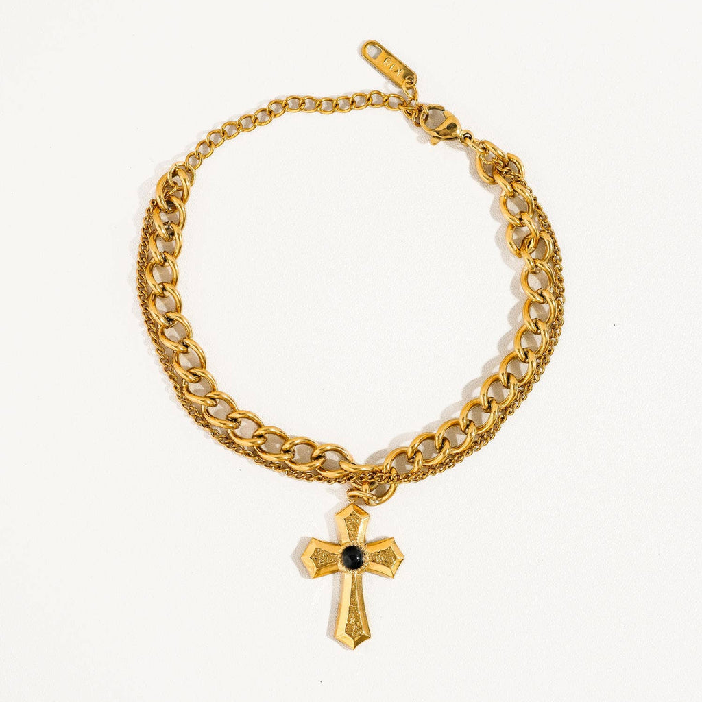 Ares Cross Bracelet