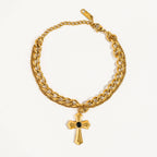 Ares Cross Bracelet