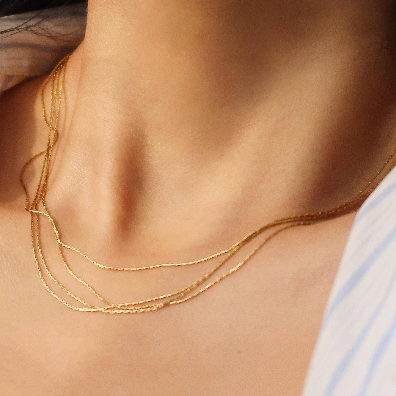 Palisse Dainty Chain Necklace