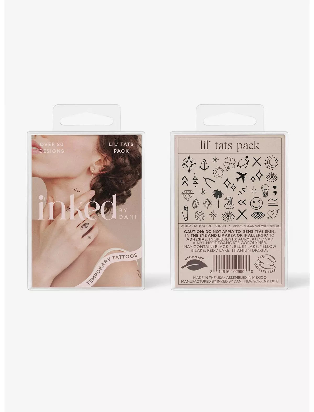 Lil' Tats Temporary Tattoo Set (FREE OVER $75)