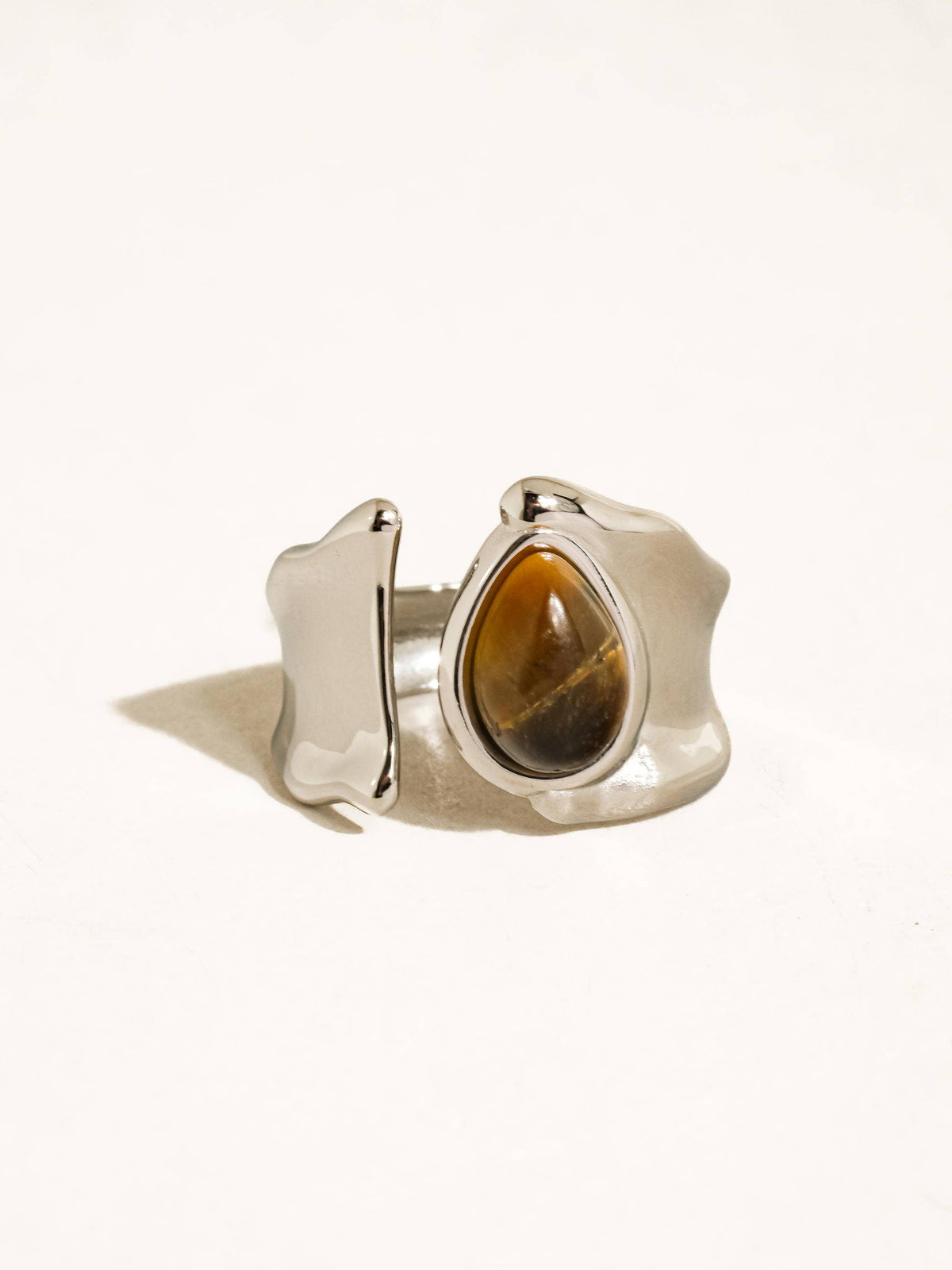 Jaspe Tiger Eye  Ring