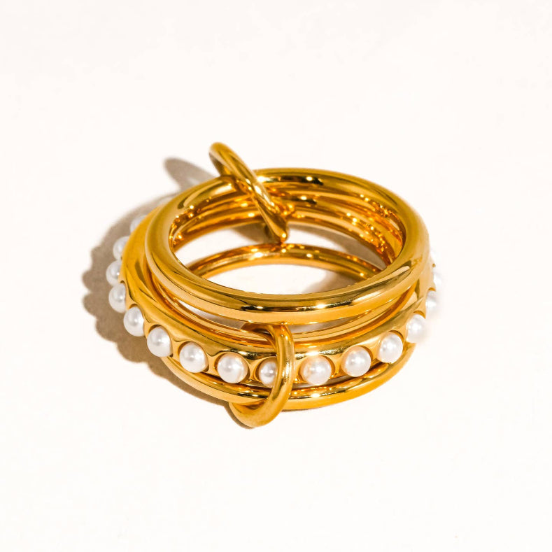 Perla Stack Ring