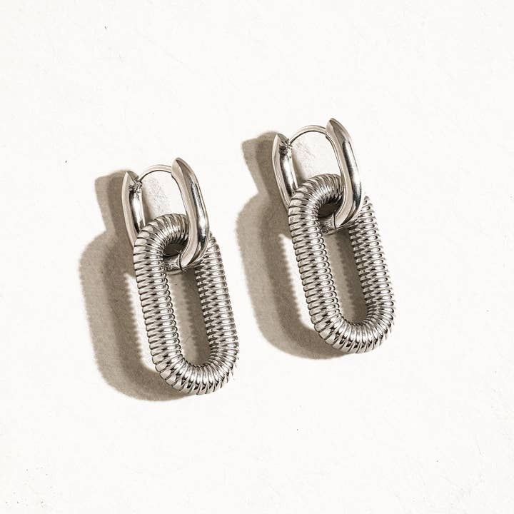 Katya Earrings- Silver