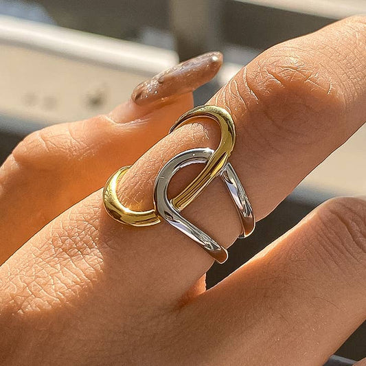 Dion Two Tone Ring