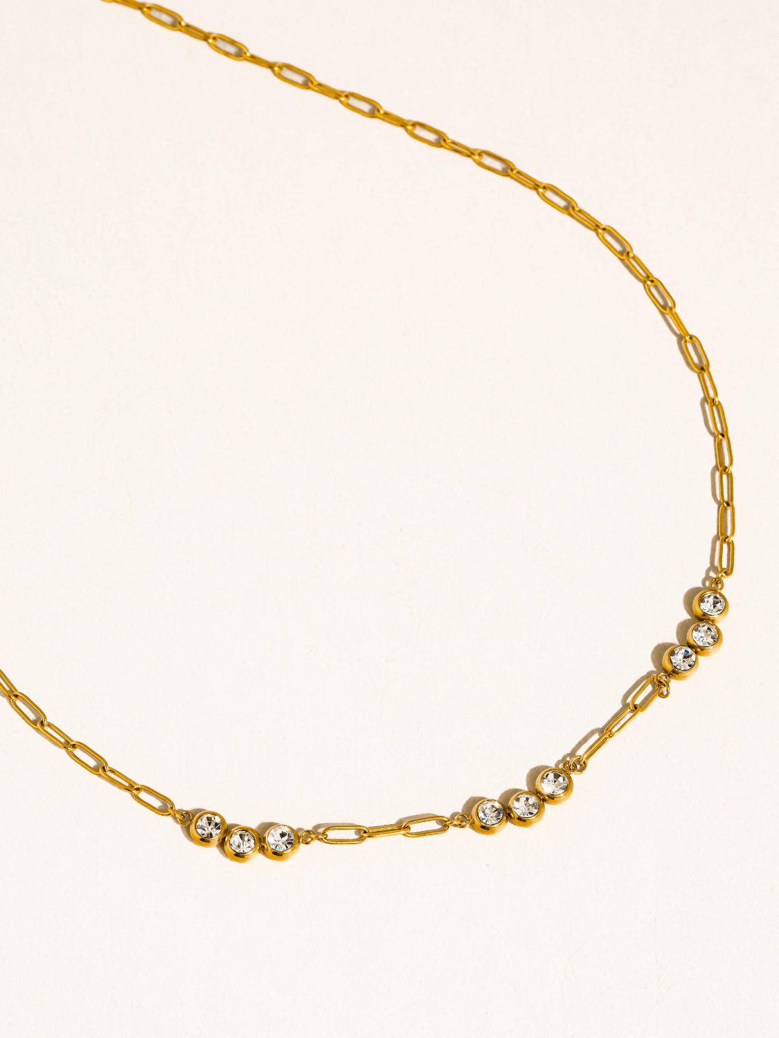 Éclaire CZ Chain Necklace