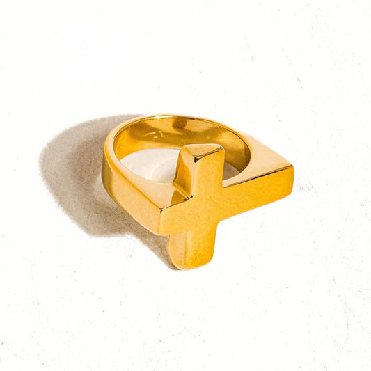 Chunky Cross Ring