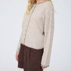 Cider Season Cardigan- Light Mocha