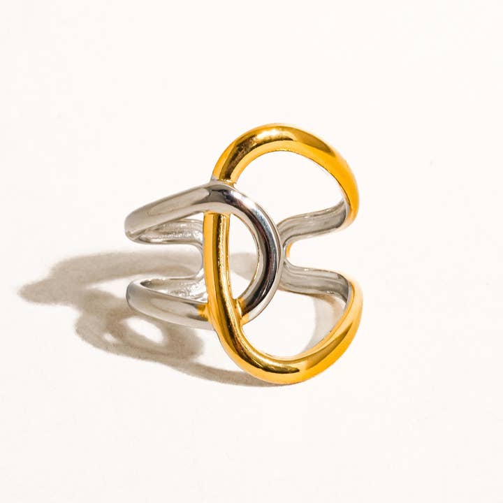 Dion Two Tone Ring