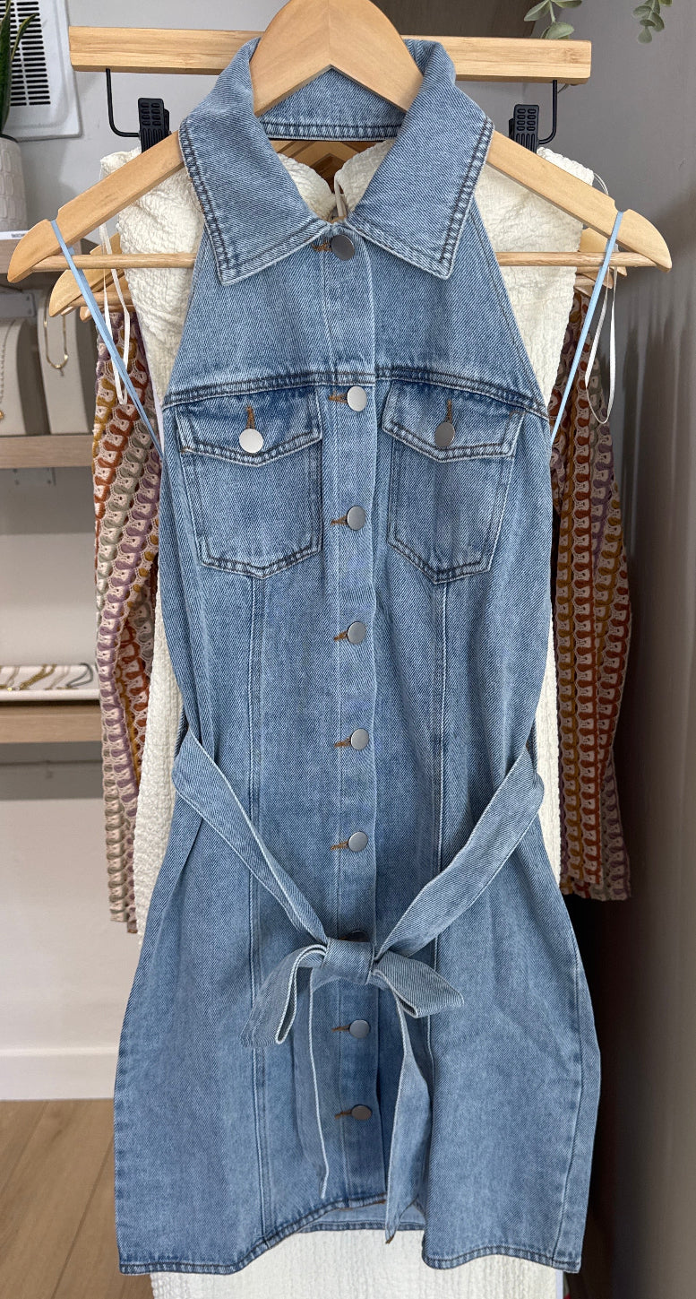 Denim Mini Dress