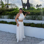 Tuscany Crinkle Top- Cream