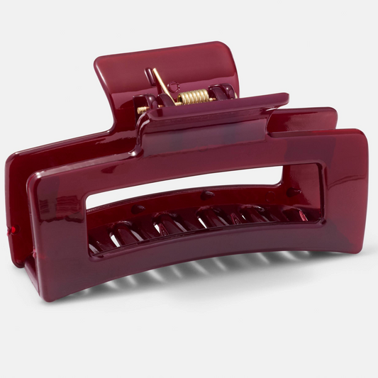 Burgundy Claw Clip (FREE OVER $50)